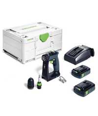 Wiertarko-wkrętarka Festool CXS 18 C 3,0-Plus