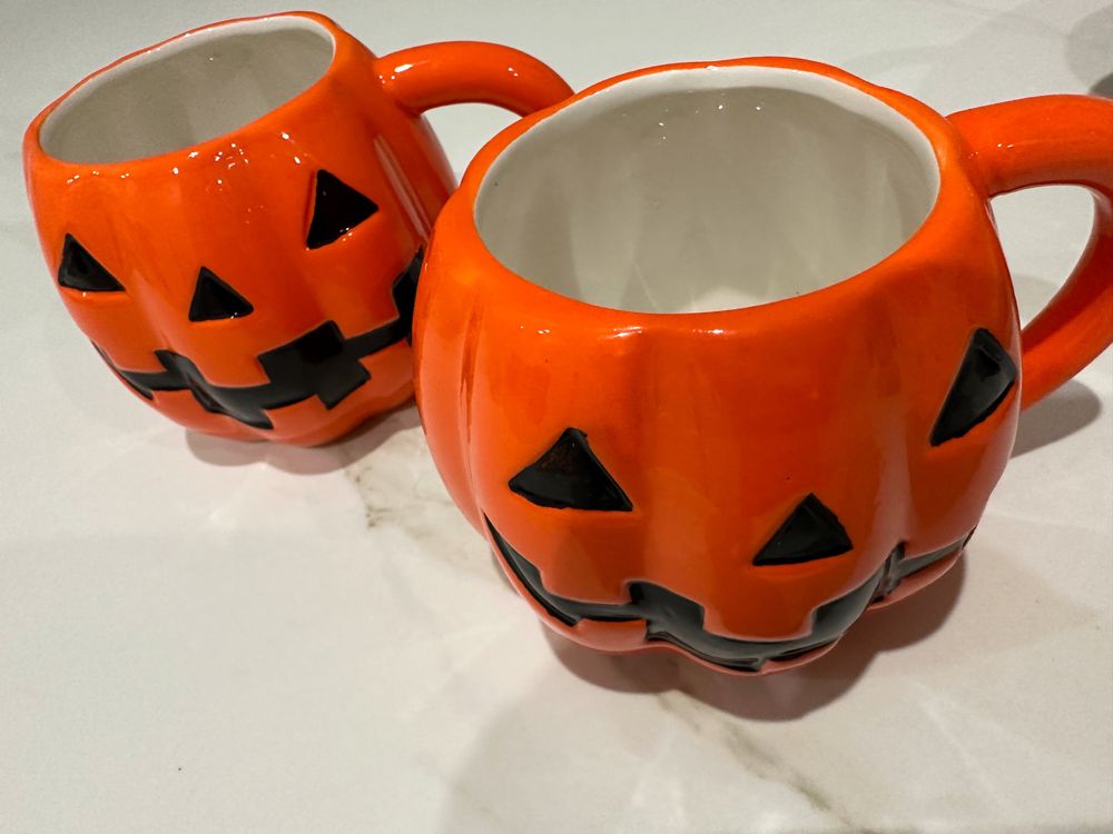 Zestaw 2 szt kubków kubek dynia hallowen jesień home you pepco