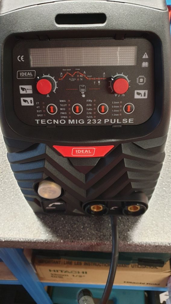 Spawarka MIG półautomat IDEAL TECNOMIG 232 PULSE+ MMA elektroda