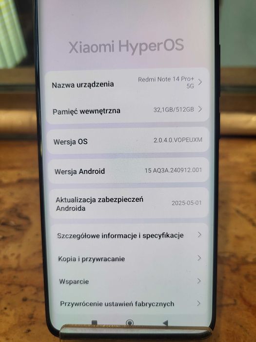 4046/25 Xiaomi Redmi Note14 PRO+ 5G 12GB/512GB