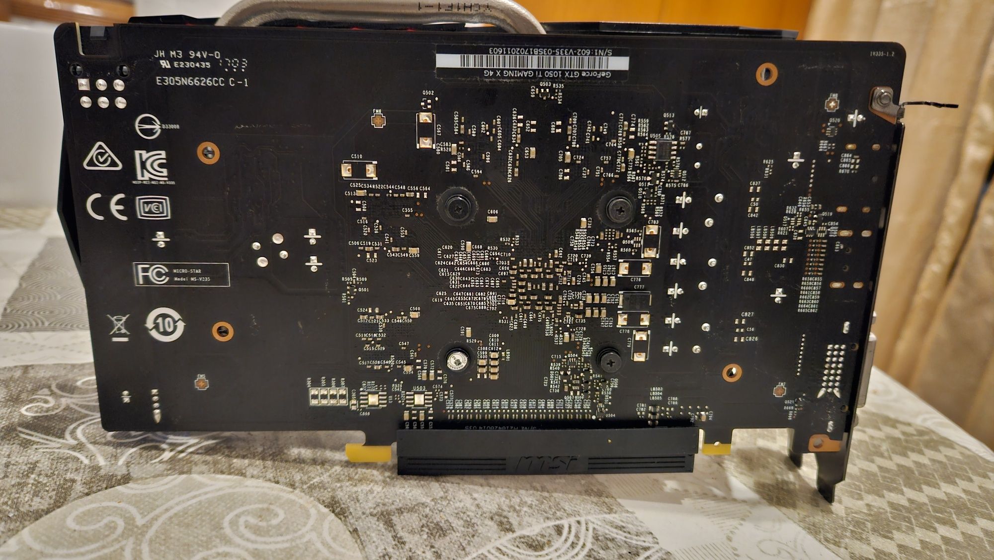 Gtx 1050ti 4gb msi