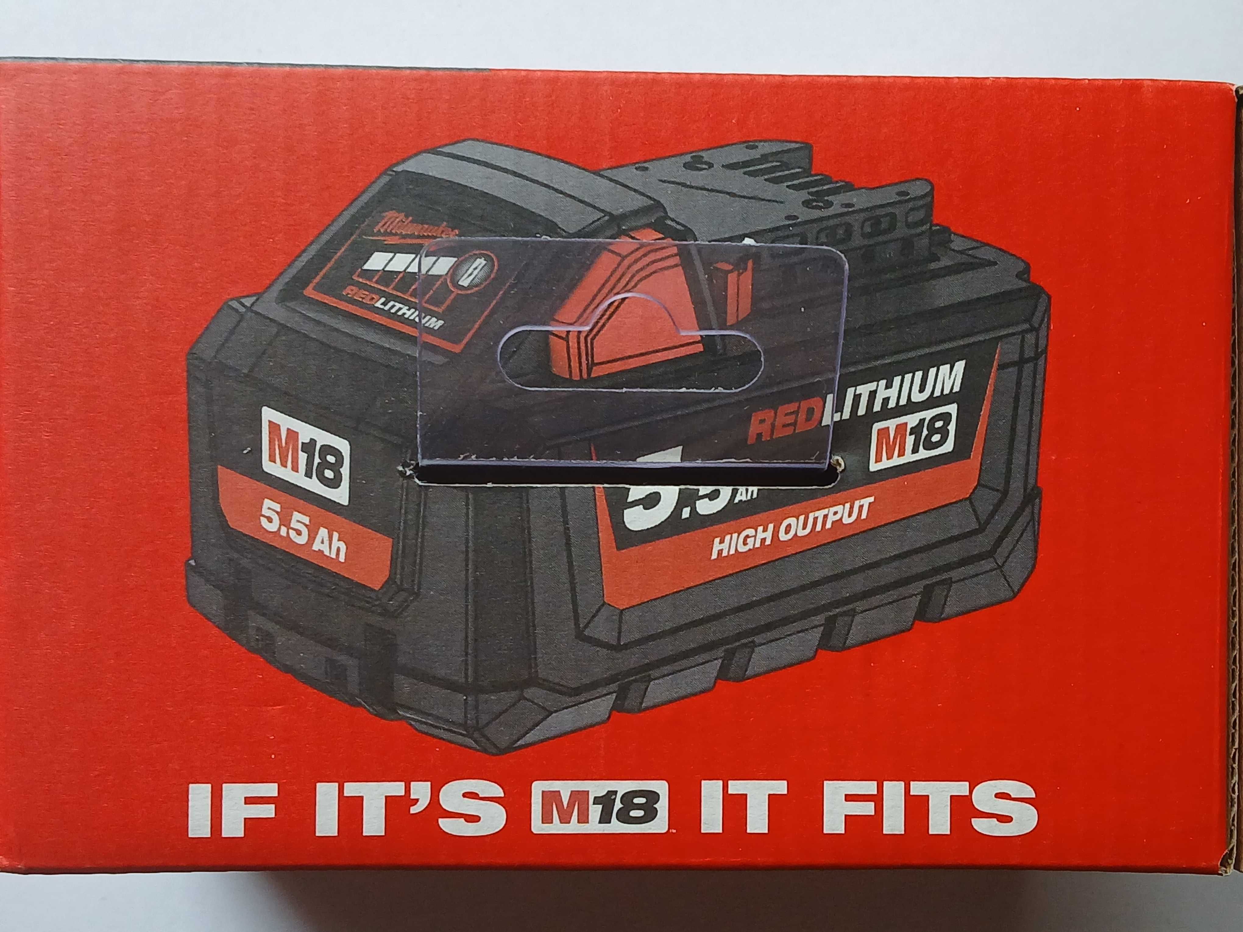 Akumulator Milwaukee HIGH OUTPUT M18HB5.5 18V 5.5Ah nowy*oryginał