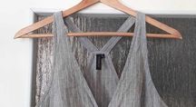 Topshop kombinezon, krótkie spodenki, bawełna z lnem