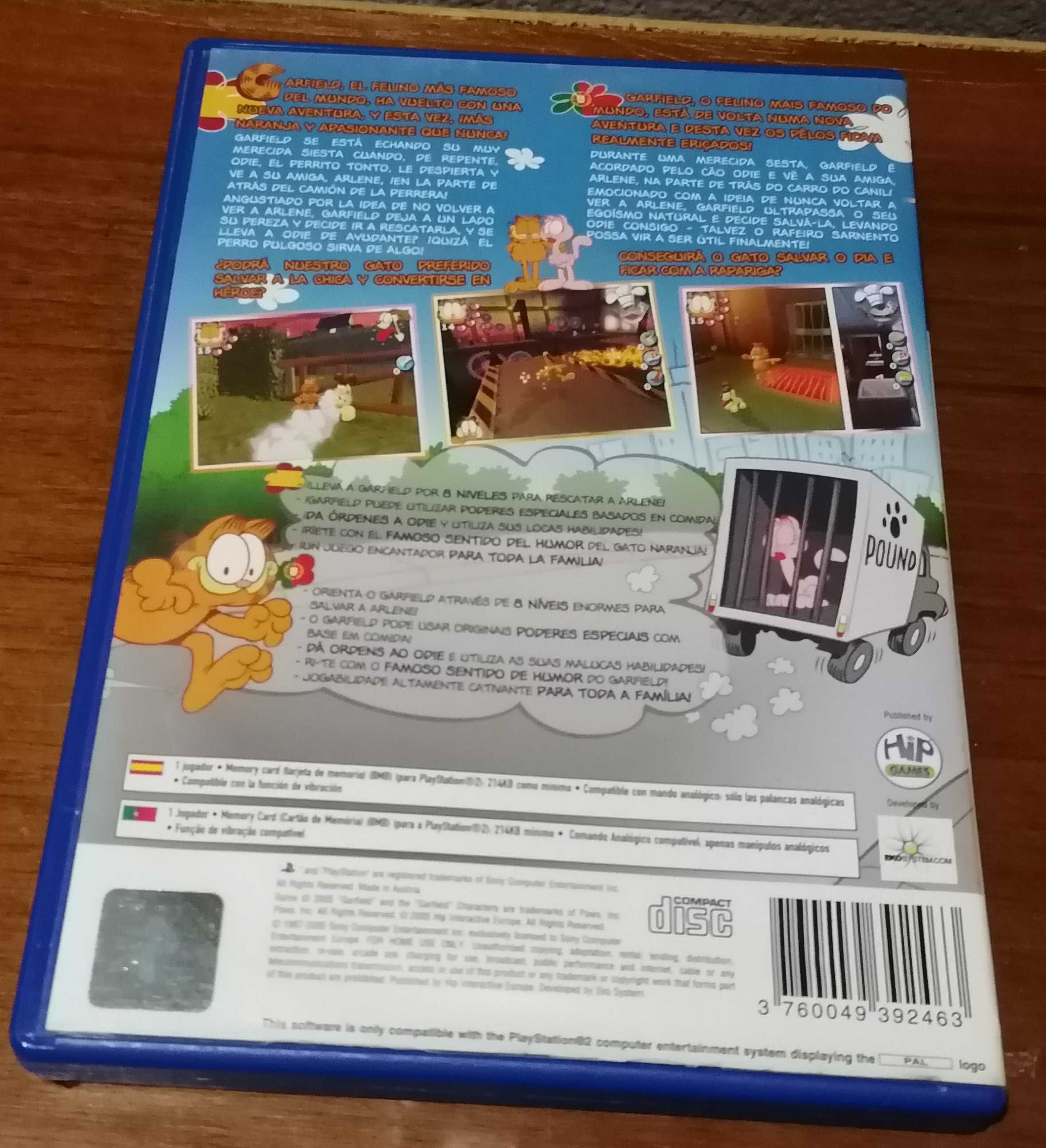 Vendo/Troco: Garfield Saving Arlene PS2!