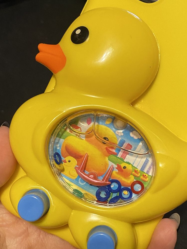 Żółty Etui na iPhone 11 kaczka z grą