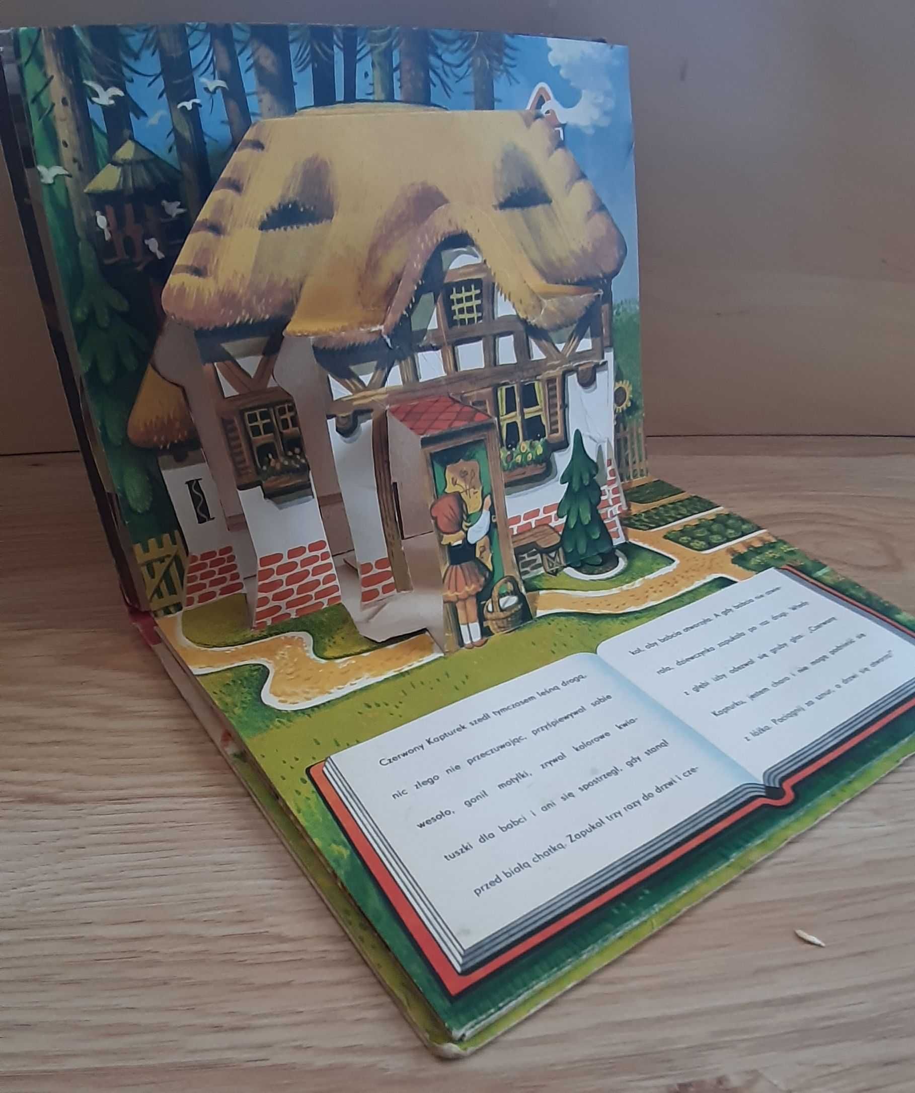 Czerwony Kapturek-Vojtech KUBASTA 1981,rozkładanka