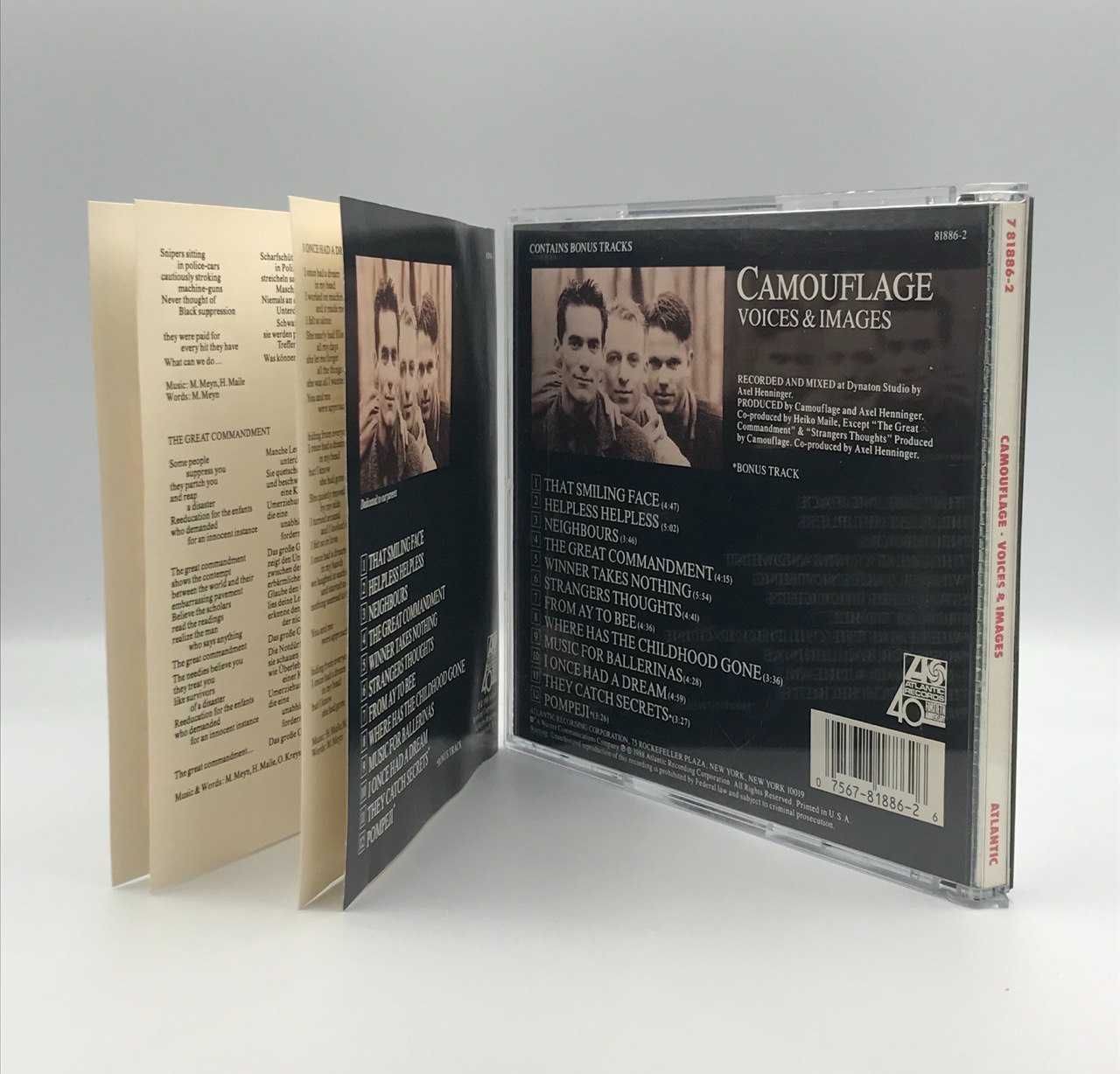 Camouflage – Voices & Images (1988, U.S.A.)