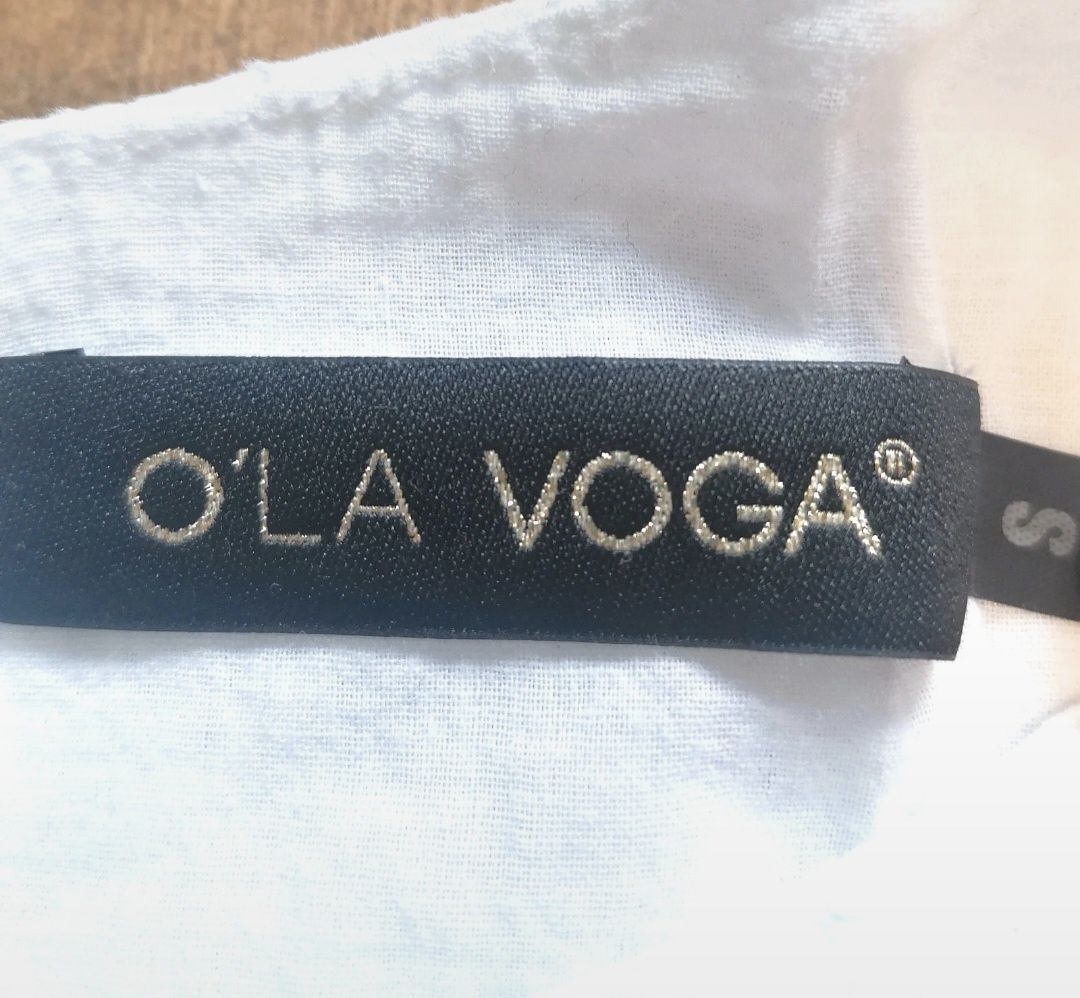 sukienka damska O'La Voga biała