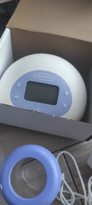 Kompletny zestaw laktator lansinoh elektryczny podwójny