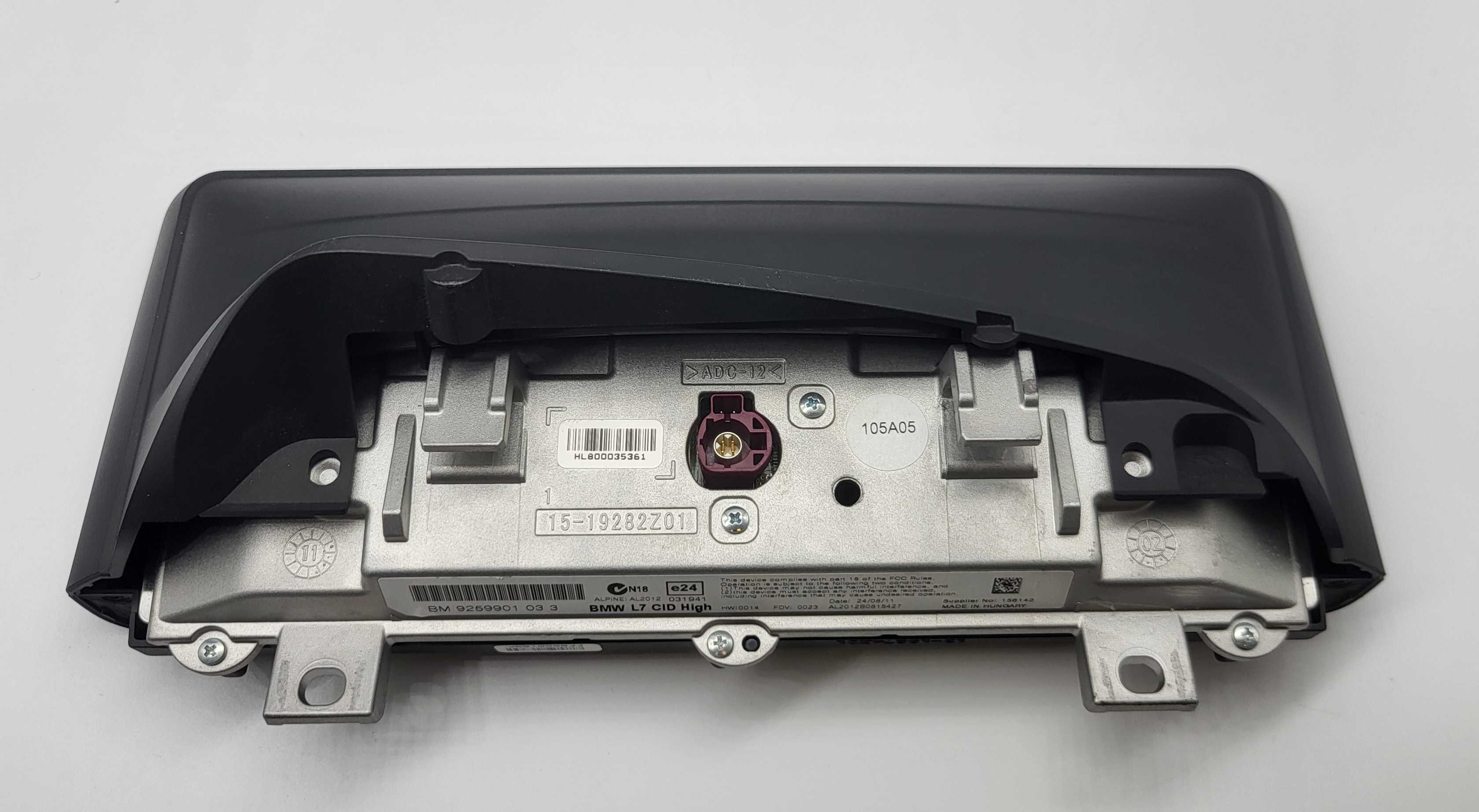 BMW F20 F21 F22 F23 Ekran Monitor Wyświetlacz Nawigacji Oem