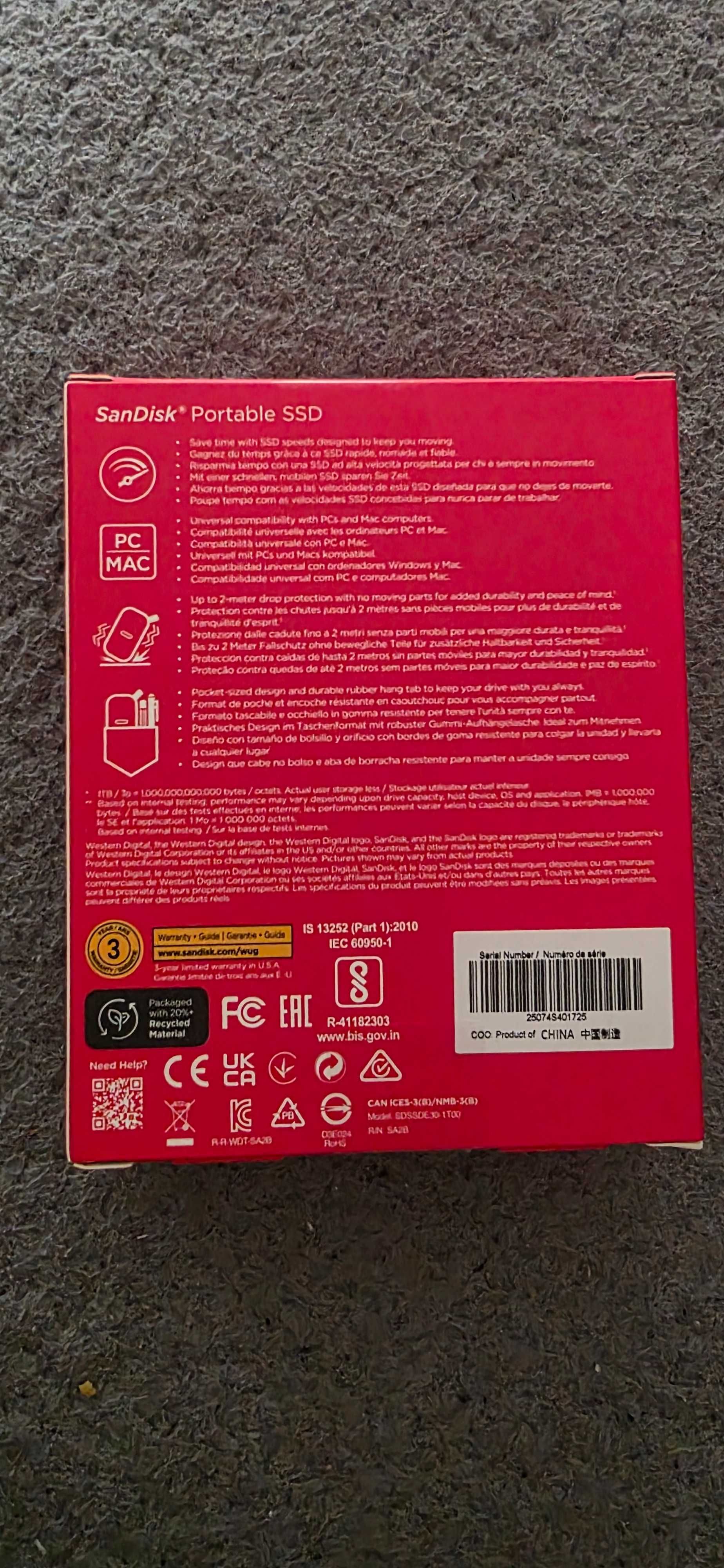 Sandisk 1 tb dysk ssd