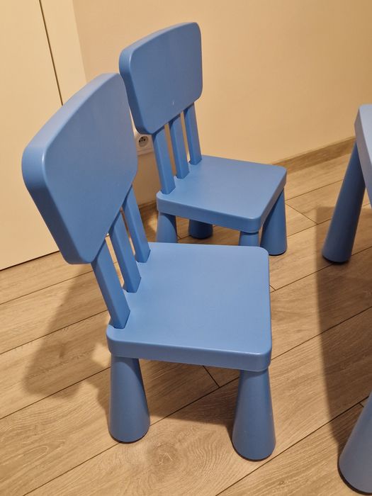 Stolik i krzesła Mamut Ikea