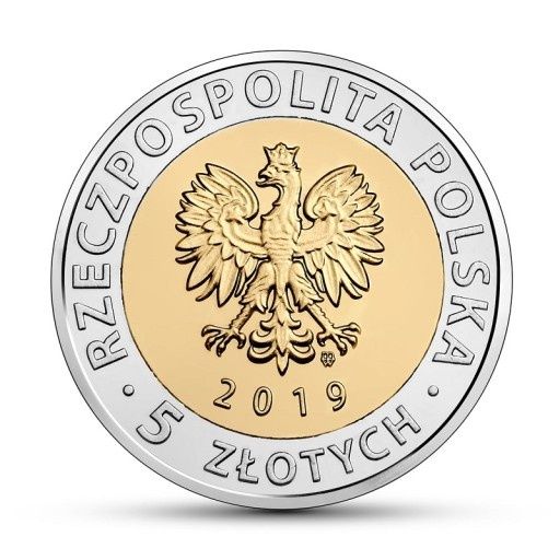 Moneta kolekcjonerska 5 PLN Zabytki Fromborka.