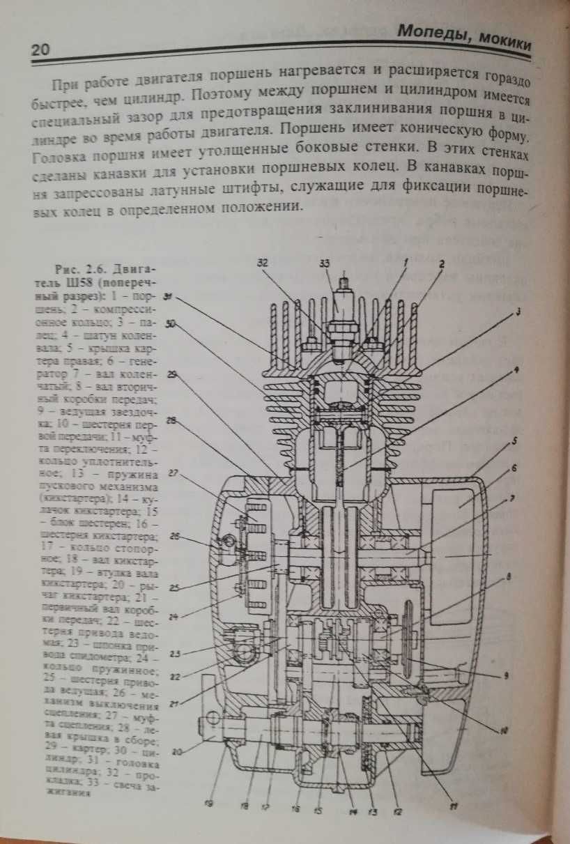 Книга Мопеды, мокики "Карпаты", "Верховина", "Рига" ремонт + каталог