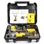 Акумуляторний набор DeWalt DCG409 2в1 Гайковерт + болгарка 36v8Ah