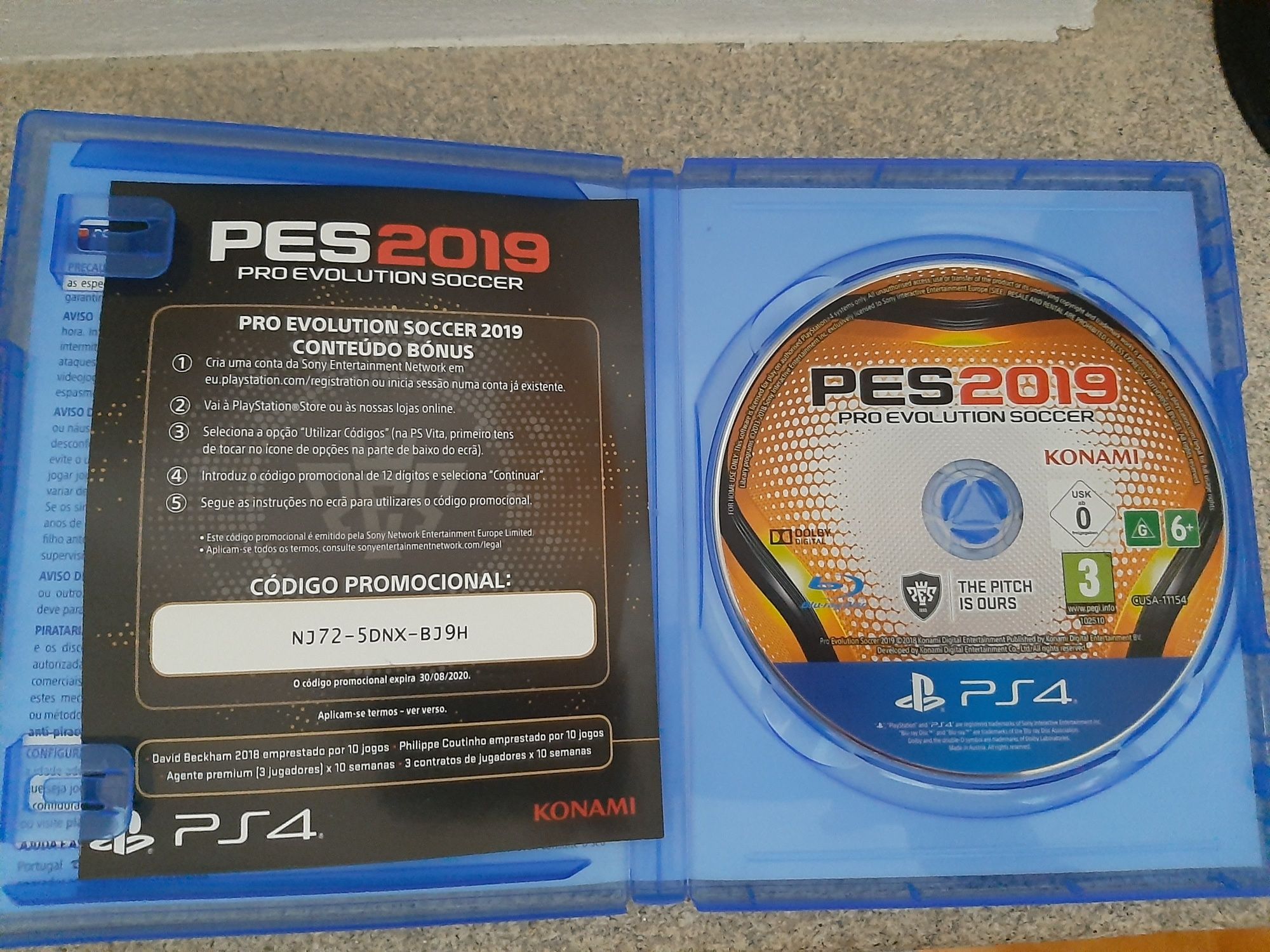 PES 2019 para PS4