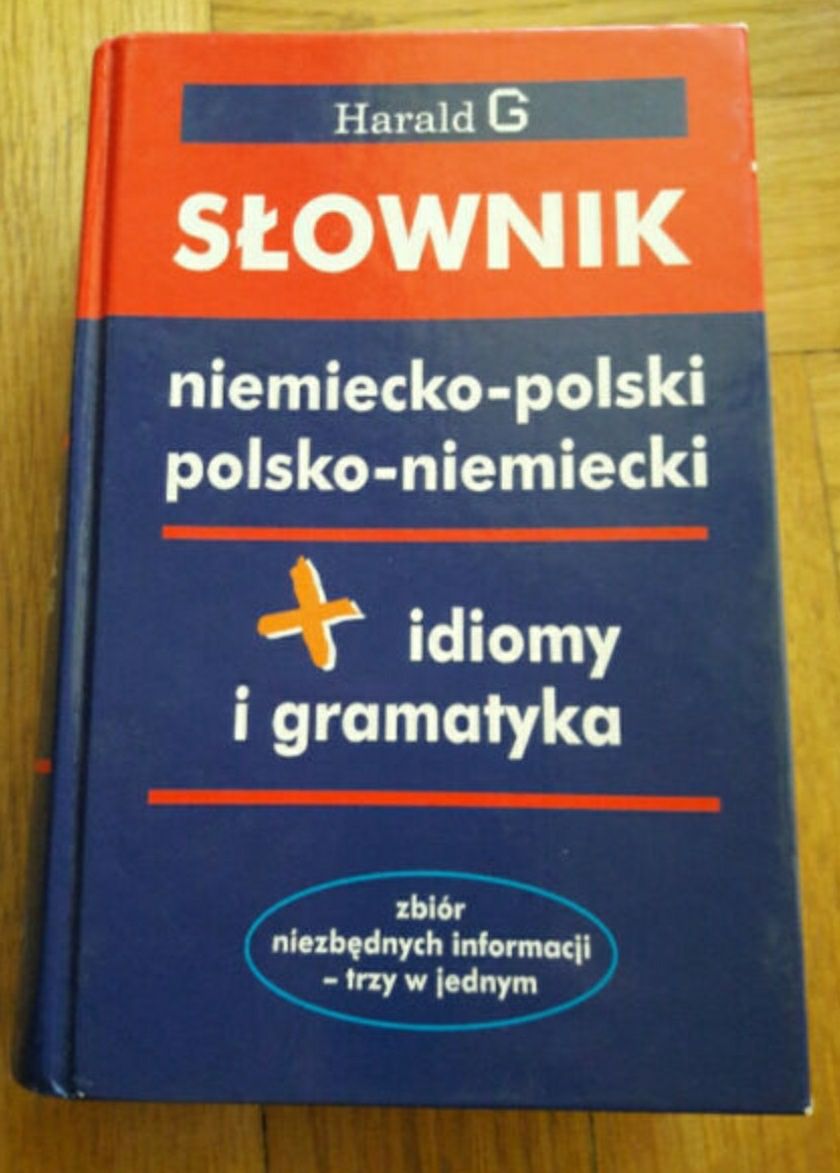 Słownik niemiecko-polski polsko-niemiecki Harald G