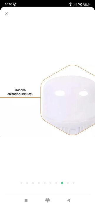 Led-лампочка світлодіодна, підвісна, з акумулятором 30w