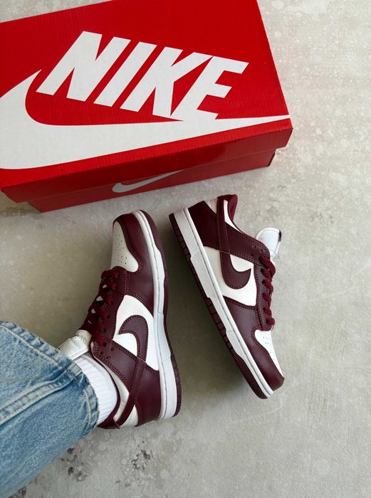 ‼️Кросівки Nike Dunk Low Bordo