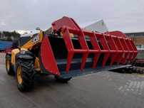 Krokodyl Łyżko-krokodyl kuty palony do ładowarki Manitou JCB Merlo