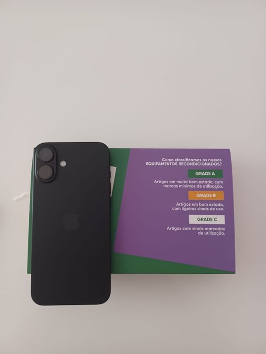 iPhone 16 Plus Preto – Novo com garantia