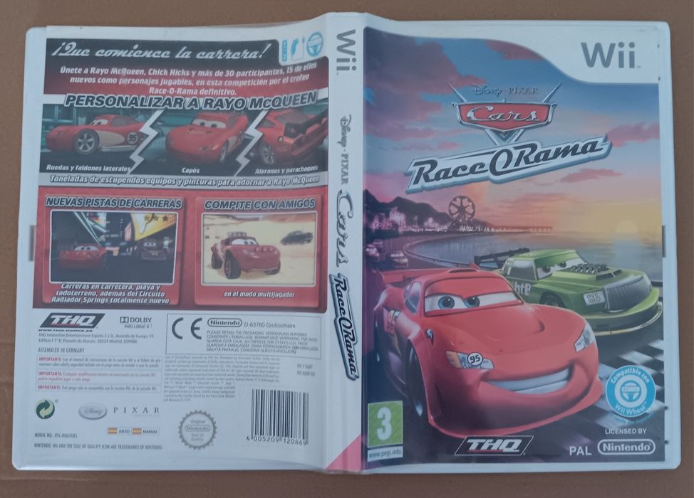 Cars Race Orama + Volante Nintendo Wii