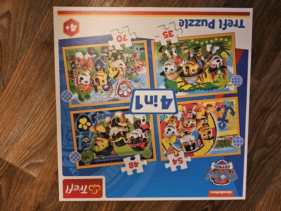 Puzzle 4w1 Psi Patrol