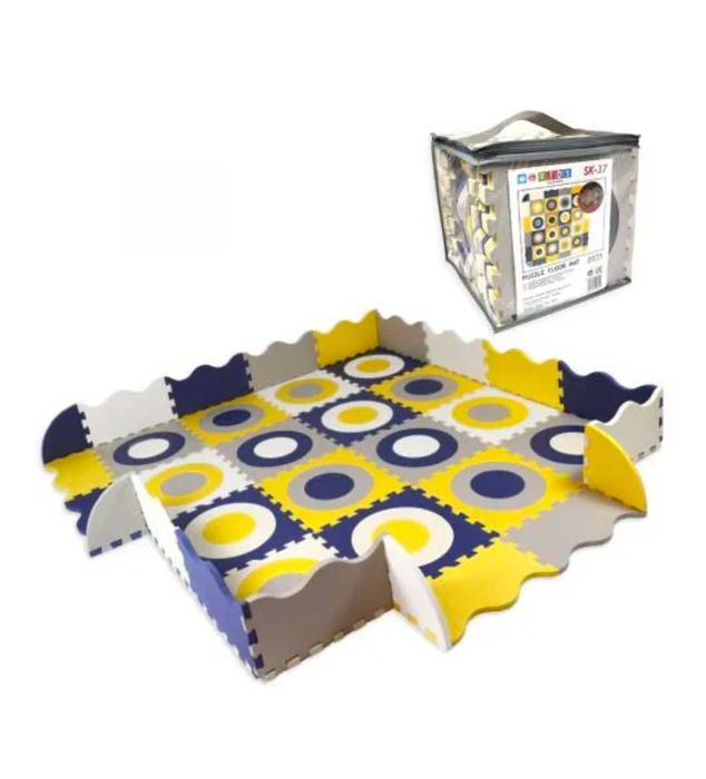Mata piankowa puzzle z brzegami