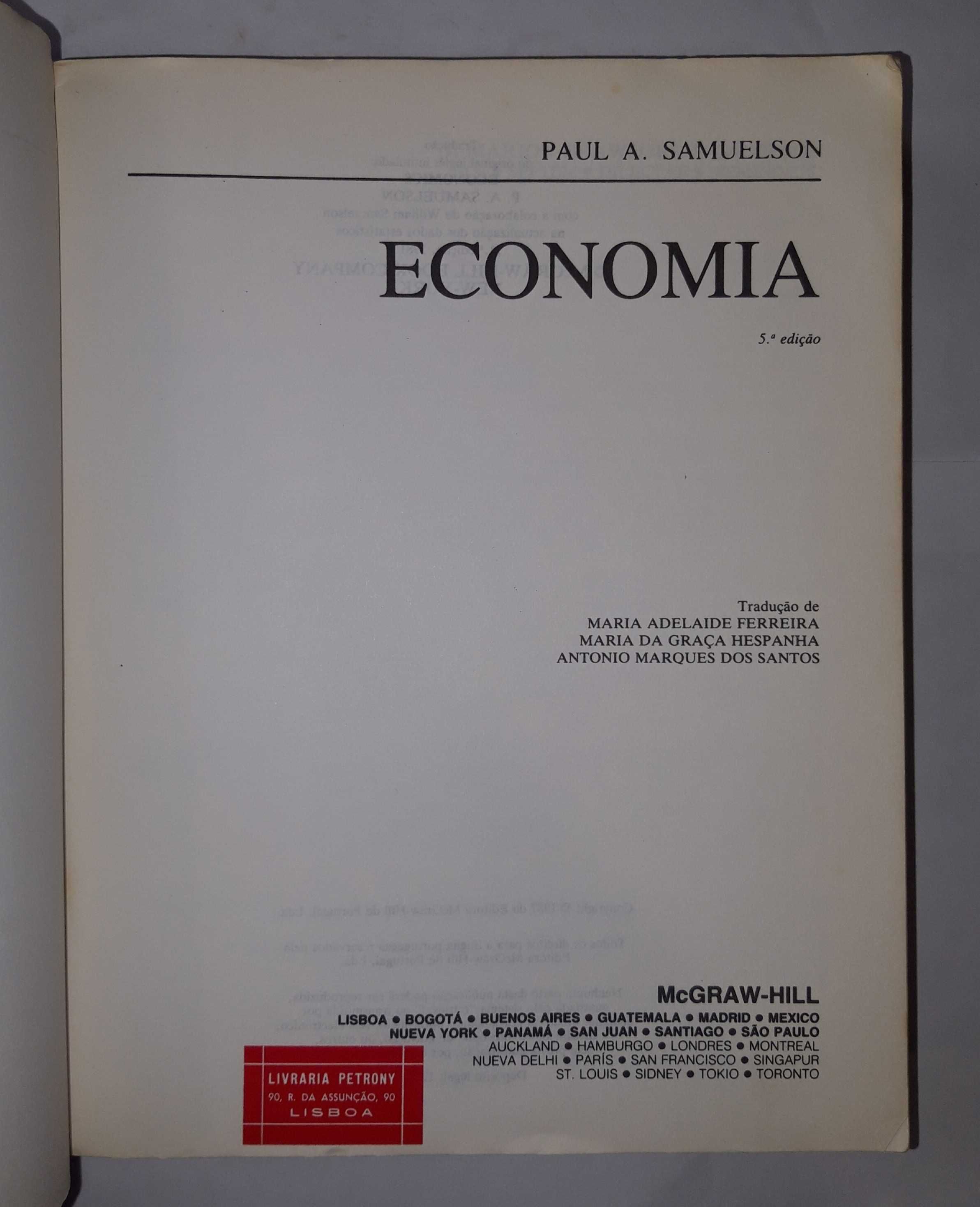 E1 - Livro - Paul A. Samuelson - Economia