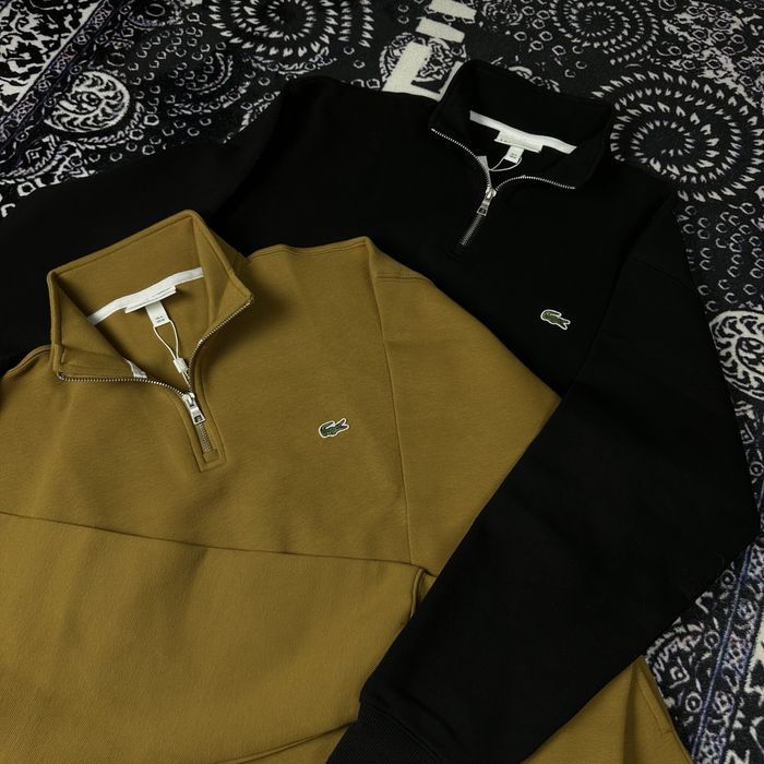 • Lacoste 1/3 Zip Black Edition
