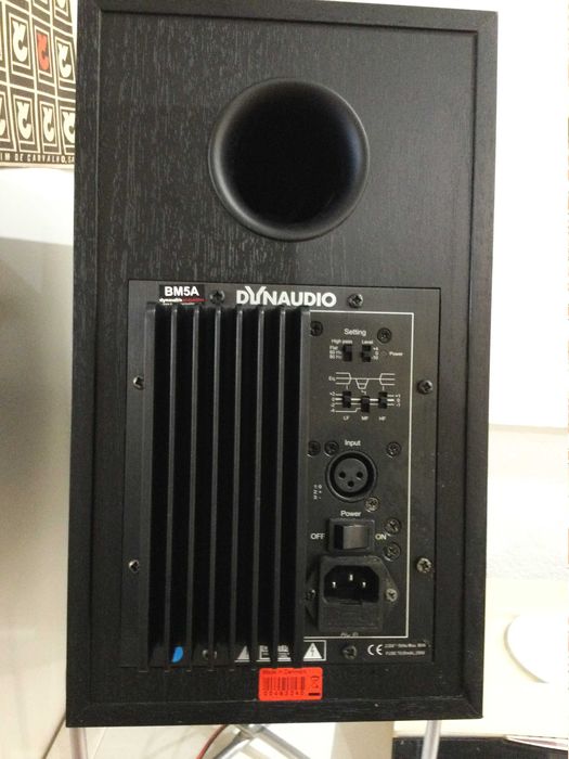 Monitores de Estúdio Dynaudio BM5A – Par –Excelente Estado