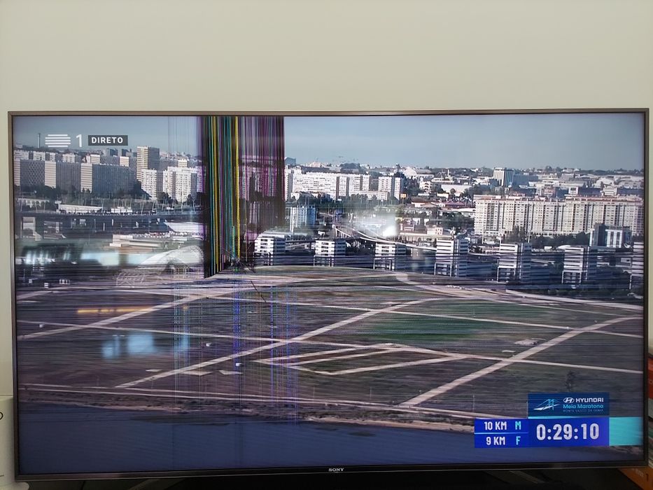 Sony TV Bravia KD-55XF9005 (ecrã partido)