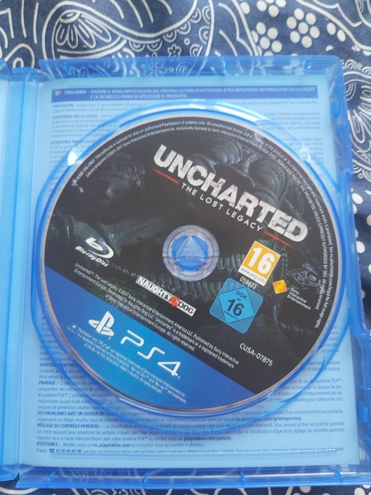 Uncharted the Lost Legacy ps4