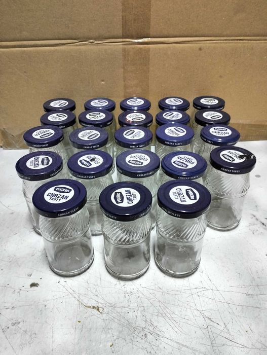 Słoiki/Słoiczki szklane 160 ml, 23 szt.