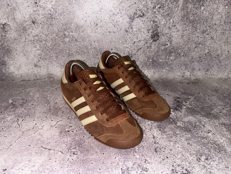 Adidas Rom Vintage (Чоловічі Шкіряні Кросівки Адідас Ром Samba london