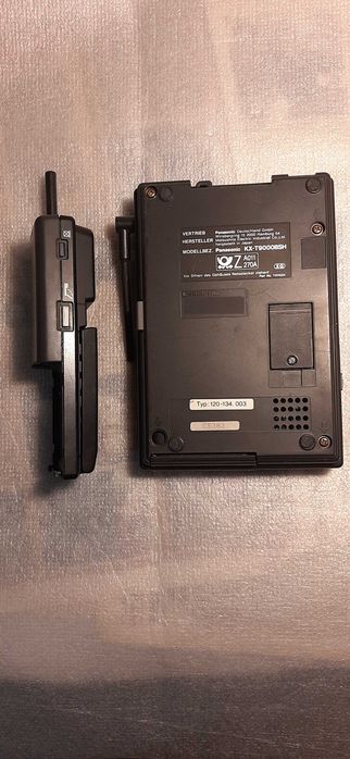 Ретро радіотелефон з 1990х Panasonic KX-T9000BSH (Без БЖ та АКБ блоку)