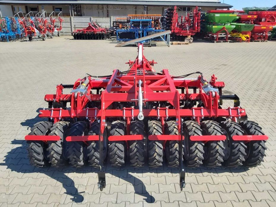 Agregat Talerzowy Półzawieszany Siewny GRANO 2,5m 2,7m 3m Wał Oponowy
