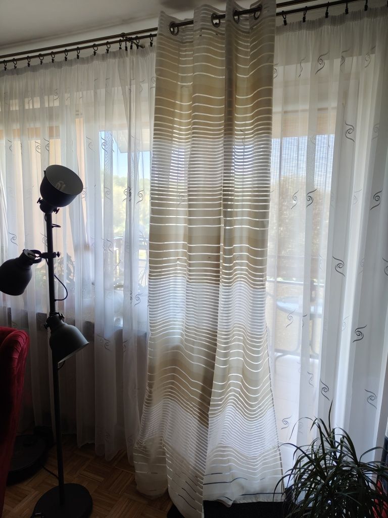 Zasłony 140x250 ecru