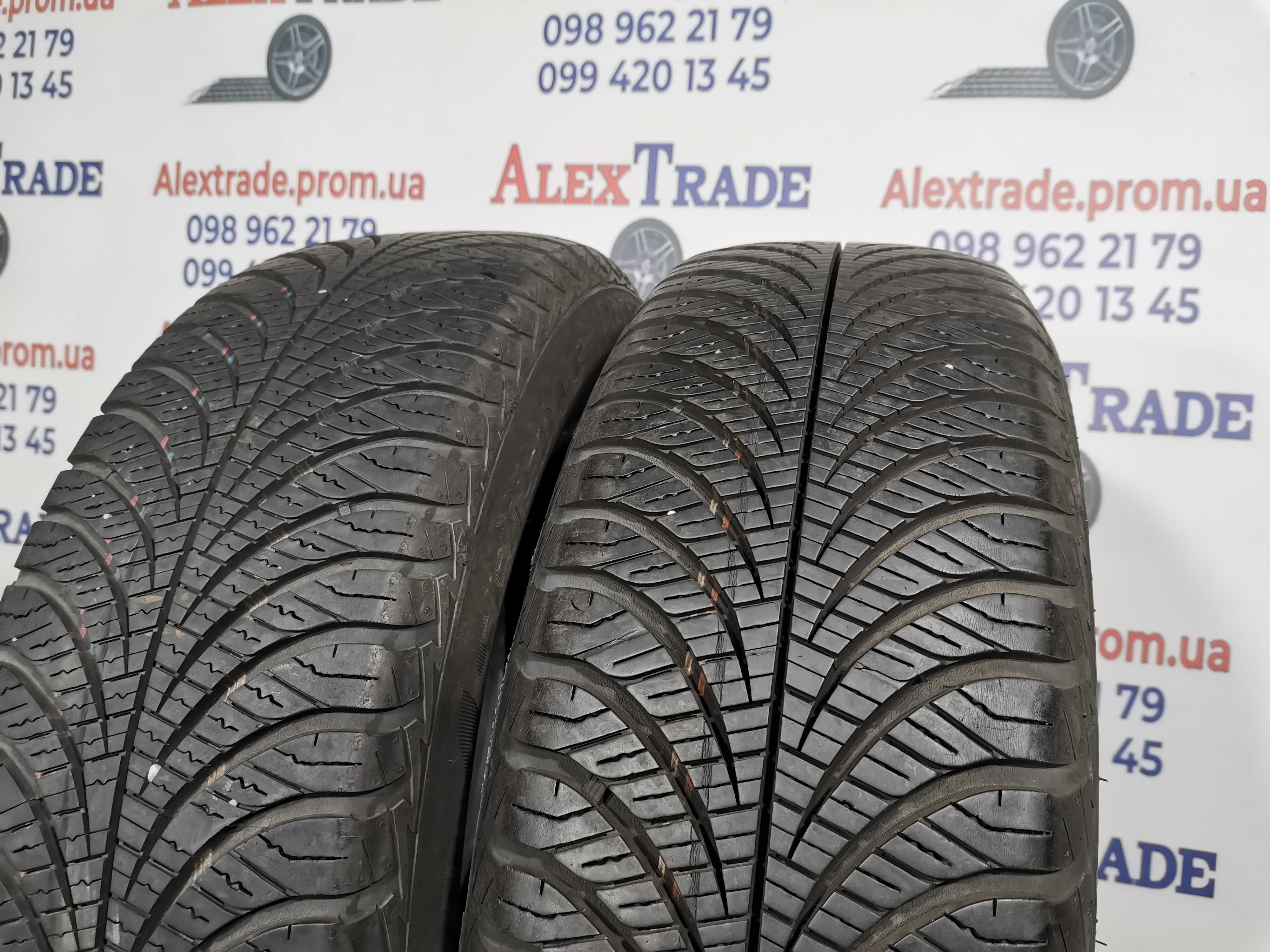 2 шт. 185/65 R15 Goodyear Vector 4Seasons Gen-2 шини б/у