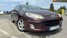 Peugeot 407 PIĘKNY, BEZWYPADKOWY, Salon Polska, Bogata wersja, GAZ!!