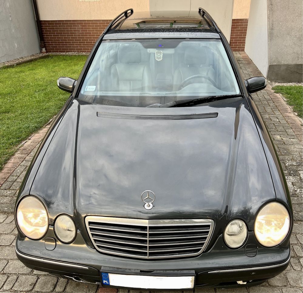 Mercedes w210 c280 M112 V6 manual Avangarde Kombi s210 xenon CZĘŚCI