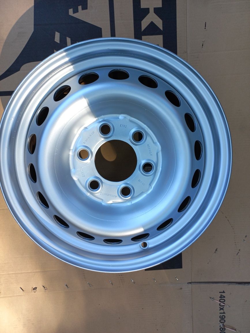 felga stalowa 16" 6x130 6,5x16 ET 62 Mercedes sprinter VW CRAFTER