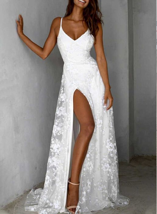 Sukienka biala rozmiar 36