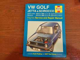 Książka Haynes VW Golf Jetta Scirocco Mk1