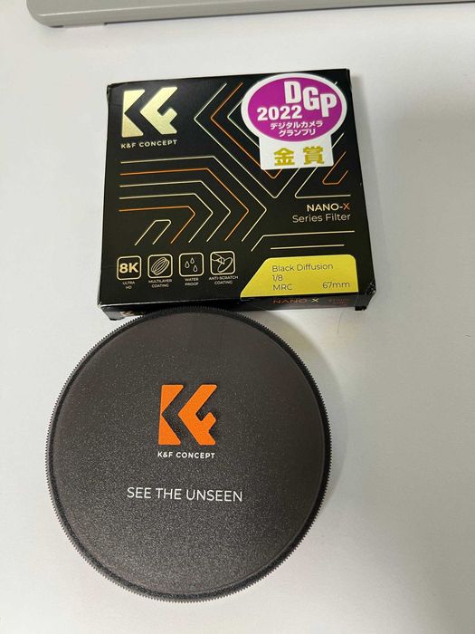 Світлофільтр K&F Concept 67mm Black Diffusion 1/8