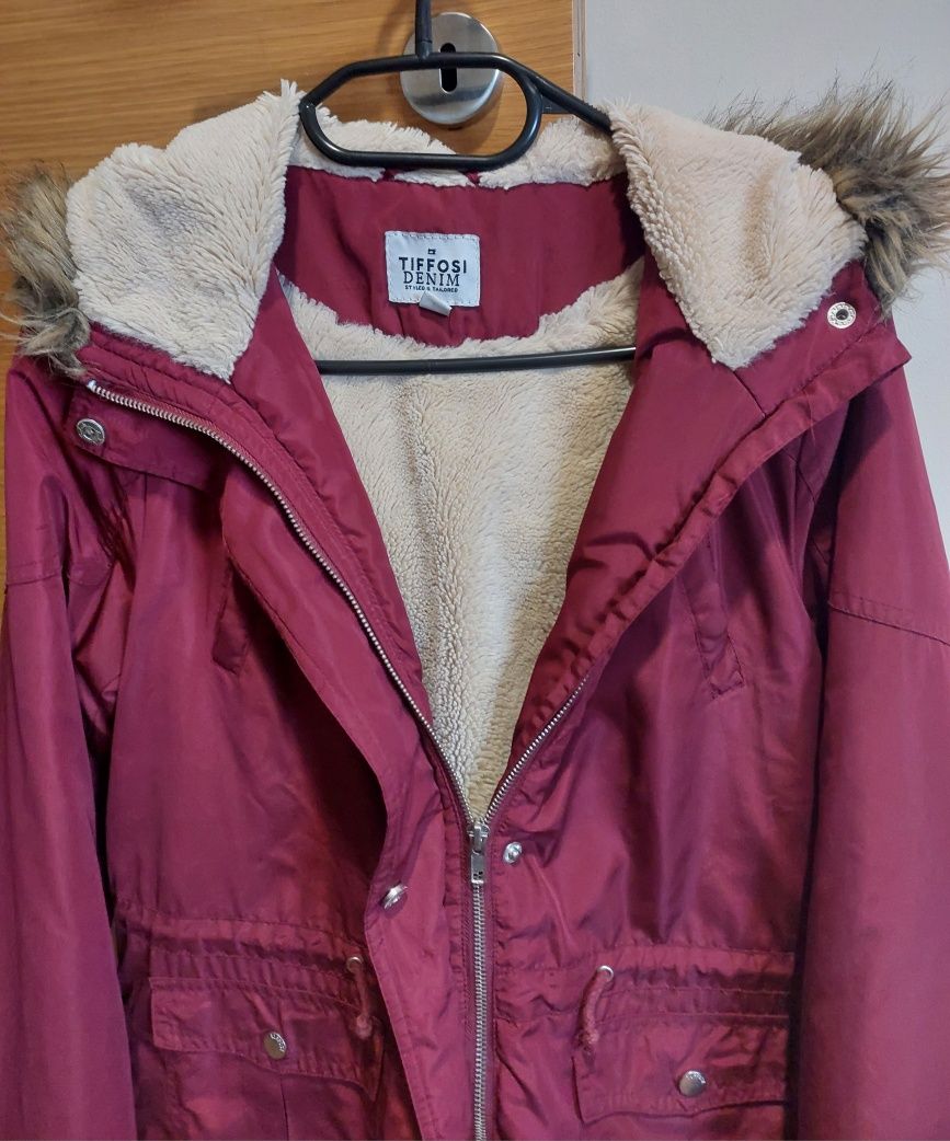Parka c/ Pêlo e Capuz, 12-13A