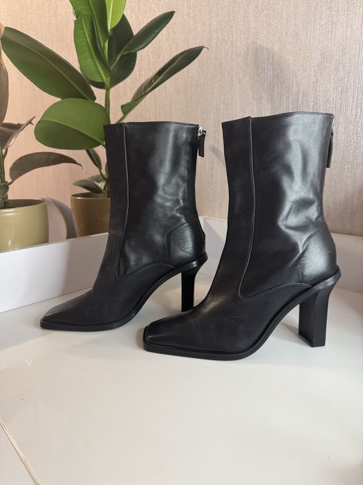 Шкіряні ботинки Zara