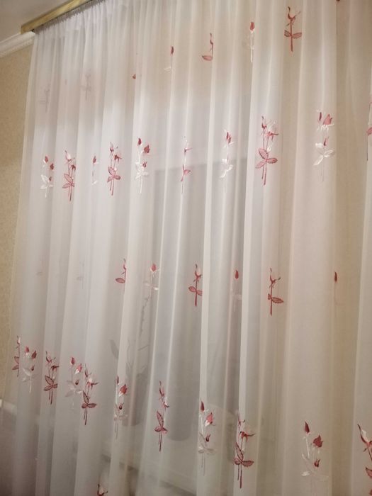 Тюль готова на вікно