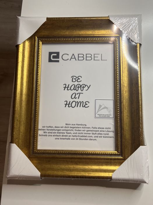 Ramka na zdjęcia złota