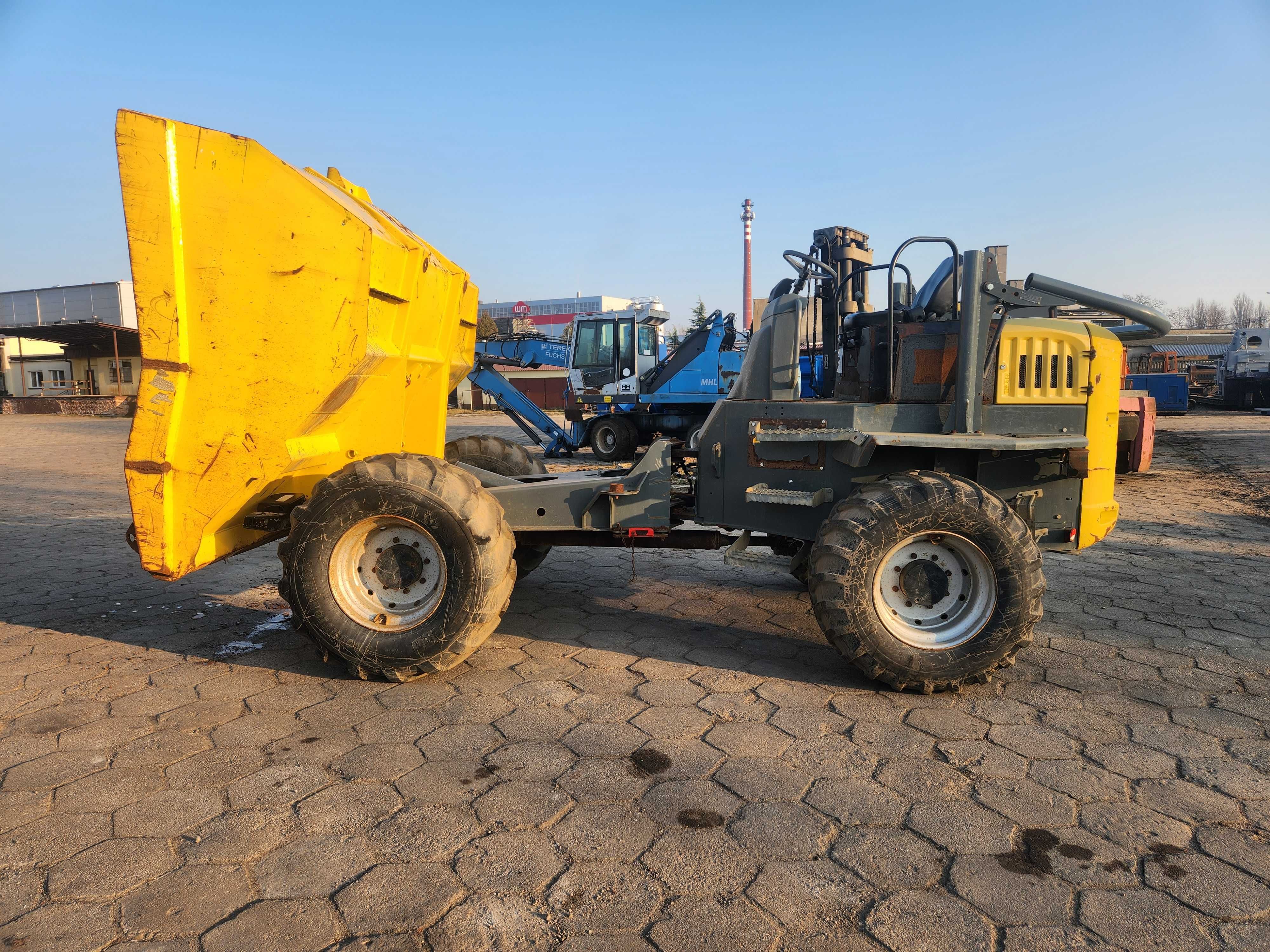 wozidło do betonu kruszywa piasku wacker neuson dw90 9 ton jcb terex